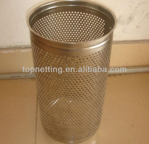 stainless steel perforated metal filter cartridge