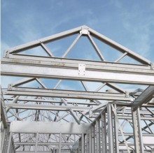 Steel roof truss