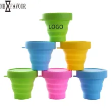 Top Seller Food Grade Collapsible Cup Silicone Water Cup