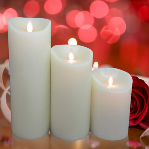 Real wax flicker led candle Real wax flicker led candle