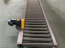 DG-JF adjustable stacking roller table machine