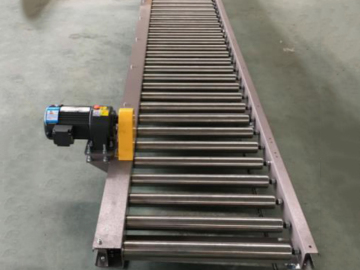 DG-JF adjustable stacking roller table machine
