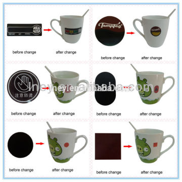 dongguan temperature and color change sticker label