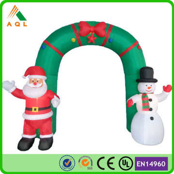 Cheap inflatable christmas arch/ outdoor christmas arches/ christmas light arch