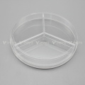 90 * 15mm 3 kompartemen - Petri Dish / Plate 90mm-steril