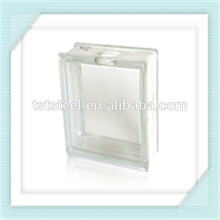 Glass bricks white different design with pattern
