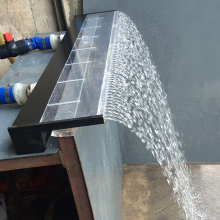Indoor Water Blade Cascade Fountain for Gardens and Pools