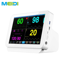 Touch Screen Multi-Parameter Patient Monitor for Remote Health Monitoring