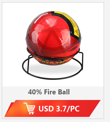 LOWER PRICE AUTO 1.3KG 50% ABC POWDER FIRE SAFTY BALL EXTINGUISHER