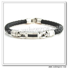 Stainless Steel Leather Bracelets,Men's Bracelets