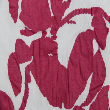 Wrinkle Cotton Voile Printed Fabric