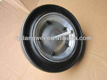 high quality pu foam wheels/foam wheel/pu foam rubber wheels