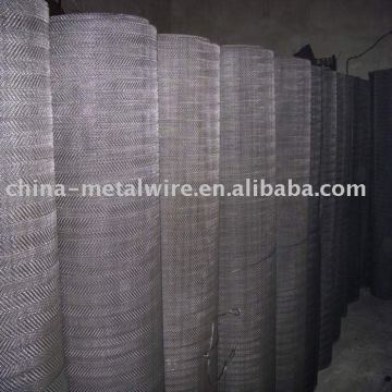 Black Wire Mesh/Square Woven Wire Mesh( Factory &Exporter)