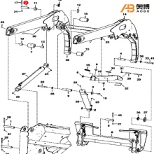 Lift Arm Pin 6718789 for Loader and Bob-Tach Pivot Pin
