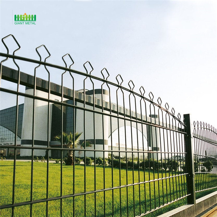 PVC Coated Double Horizontal Decofor Panel Fence