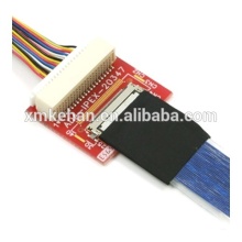 OEM ODM RoHS compliant laptop shielded LVDS FFC cable