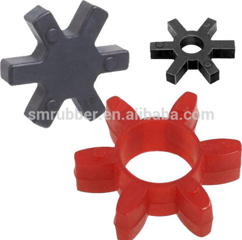 polyurethane rubber hexagonal spider coupling elastic ring