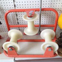 Heavy duty corner cable roller use for cable laying applications