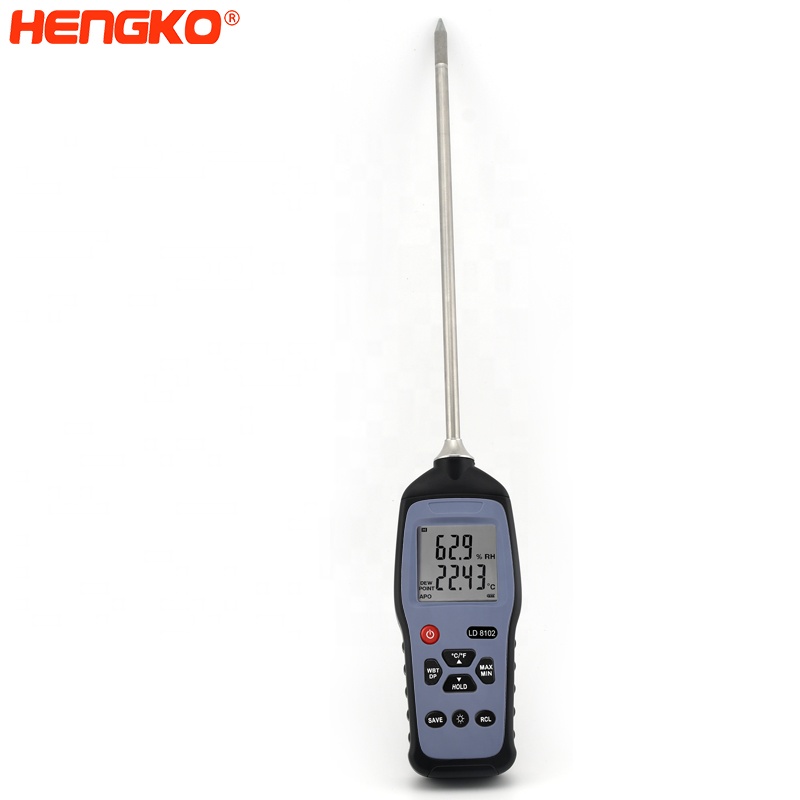 High Quality  Imported Chips Hand-held Cold Chain Temperature and Humidity Data Logger 32000 Records with USB Interface