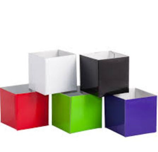 colorful posy box