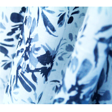 Printed Linen Cotton Blend Fabric Vietnam
