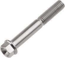 Gr5 M8 Burned Blue Banjo Hexagon Flange Lange Titanium Bolts for Motorcycle: High-Quality Fasteners for Enhanced Performance and Durability