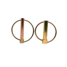 Colorful Zinc Plated Hitch Latch Spring Pins and Locking Lynch Pins: Enhancing Security and Functionality