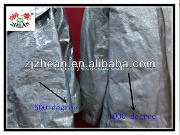 anti fire suit/aluminized fire suit