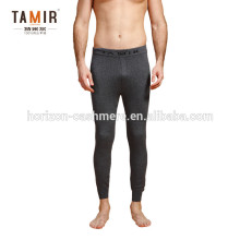 Winter Wool Knitted Man Pants, Men Grey Comfortable Knit Pants