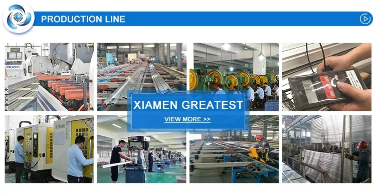 Solar Photovoltaic Waterproof Rail Aluminium Rail for Solar Panels Mounting System Rail