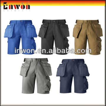 Mens Cotton Canvas Cargo Shorts