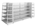 Toppkvalitet Metal Supermarket Display Rack