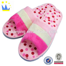 warm boy girl slipper open toe fleece children house slipper