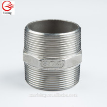 hose nipple stainless steel pipe fitting 304 /copper pipe nipple fitting