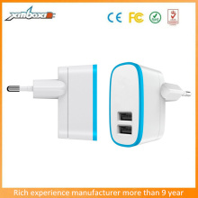 High Quality Mobile Phone Travel Charger Adaptor for European(Blue)