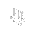 2.54 mm Pitch 180 ° Wafer AW2543VC-04P