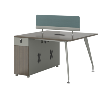 L-Shaped MDF Office Workstation Computer Desk