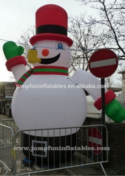 2015 giant inflatable yeti christmas advertising air balloon