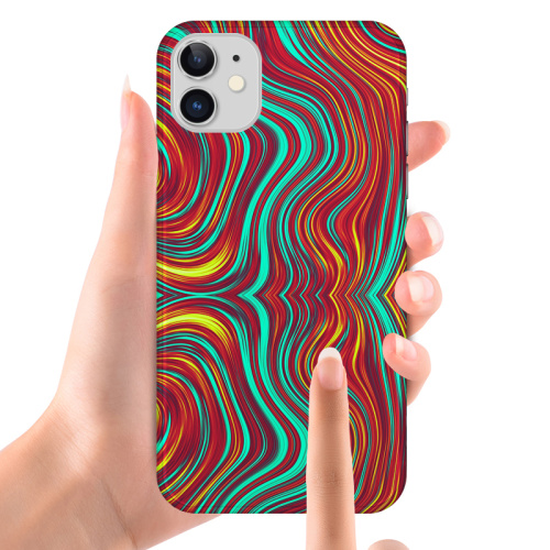 3D Painting Sticker Cutting Film iPhone 13 Skins