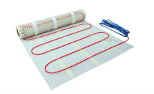 twin conductors heating mat