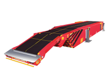 Swing Arm Telescopic Belt Conveyor