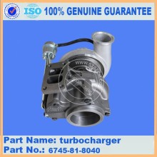 Komatsu PC300-8 Excavator turbocharger 6745-81-8040