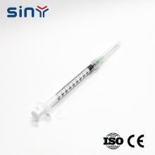 1ml Disposable Syringe Luer Lock with Safety Needle