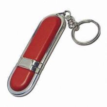 Bootable USB Flash Drive with 32MB to 16GB Capacity and Ten Years Data Retention, Supports USB 1.1