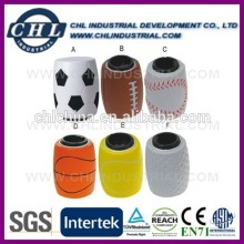 LFGB certified plastic bottle opener with key ring