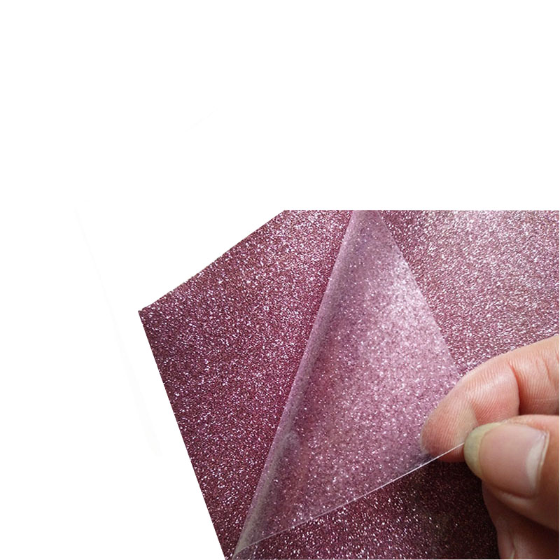 High quality sheets flex glitter vinyl heat transfer film for fabric t-shirt