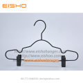 EISHO Black Children Wood Metal Hanger With Clips