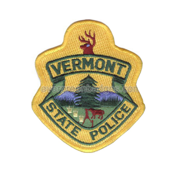 Embroidered Patches with overlocking border