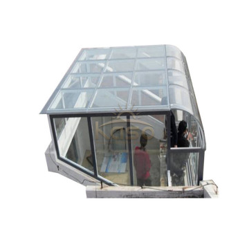 Clear Roof Glass Garden 4 Season Sunroom Cost