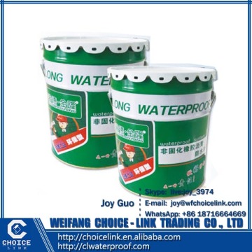 colorful two component polyurethane PU waterproof coating